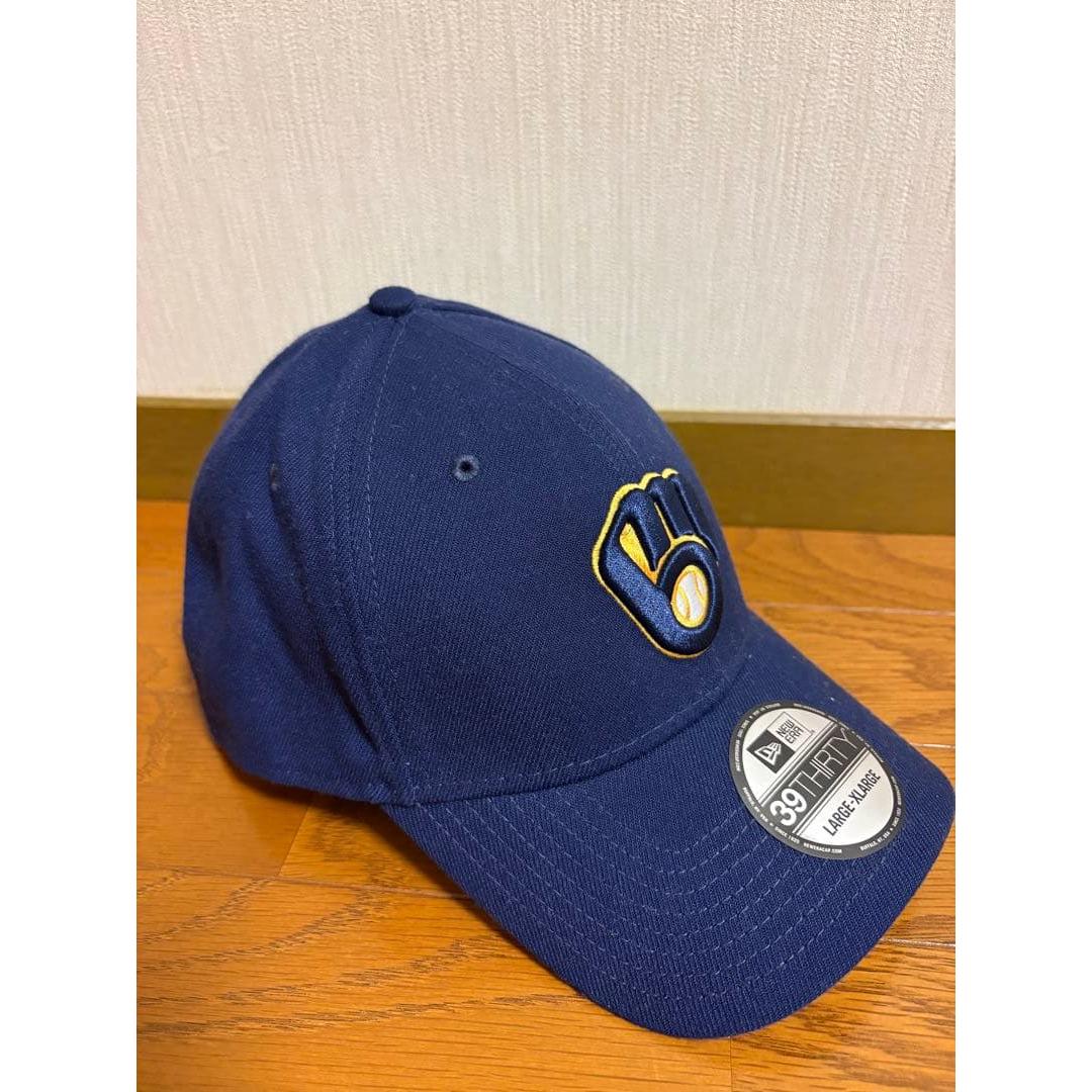 Used New Era 39THIRTY Milwaukee Brewers Cap