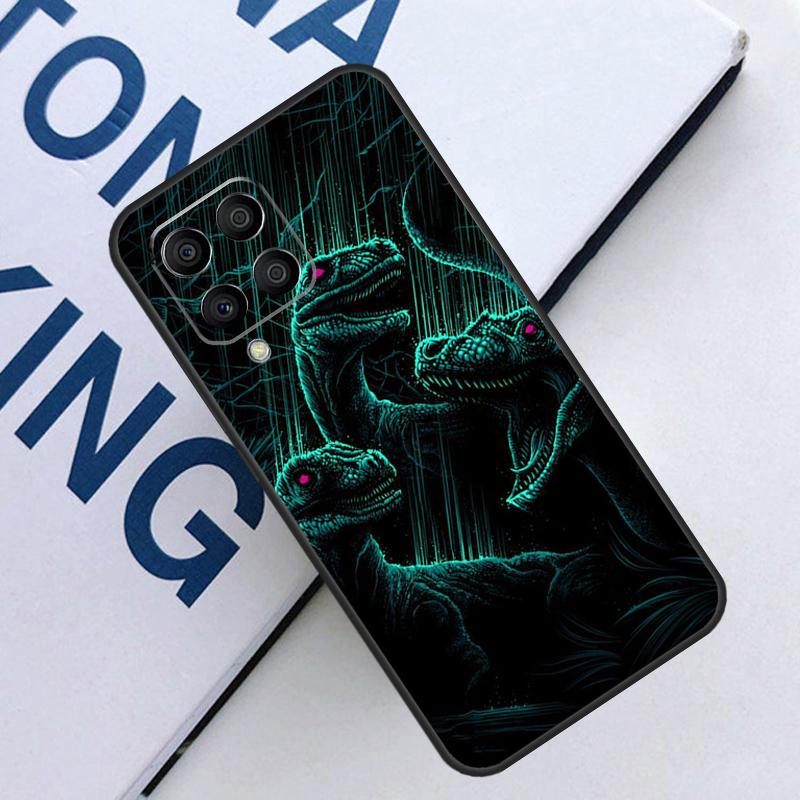 Jurassic Dinosaur World For Samsung Galaxy M21 M11 M31 M13 M33 M35 M53 M55 M15 M14 M34 M54 M12 M32 M52 M06 M16 Case