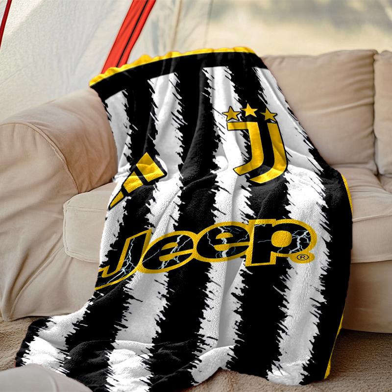 Juventus Football Club Blanket, Valentine's Day, Halloween, Thanksgiving Gift Blankets, Home Blanket for Bed and Couch Use