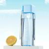 1pcs 500ml Square Sports Water Bottle Leakproof  Portable with  Strap for  Outdoor  Gym Hiking Travel Coffee Juice Plastic Cup
