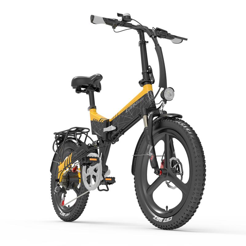 Lankeleisi G650 Electric Bike 500W 48V 12.8AH 20'' City Folding City E-Bike