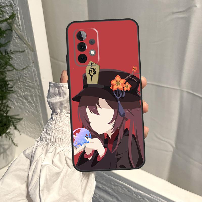 

Genshin Impact Zhongli Hutao Case For Samsung Galaxy A52S A06 A16 A26 A36 A56 A55 A35 A15 A53 A32 A33 A13 A14 A34 A54 A17 Samsung A56
