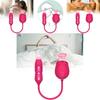 Sensual Dual-head Rose Massager For Women Eco-friendly Silicone Adult Toy