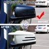For Mercedes W204 E W212 W176 W246 CLS C218 GLA X156 Rearview Mirror Cover Side Mirror Cap ABS Carbon Fiber