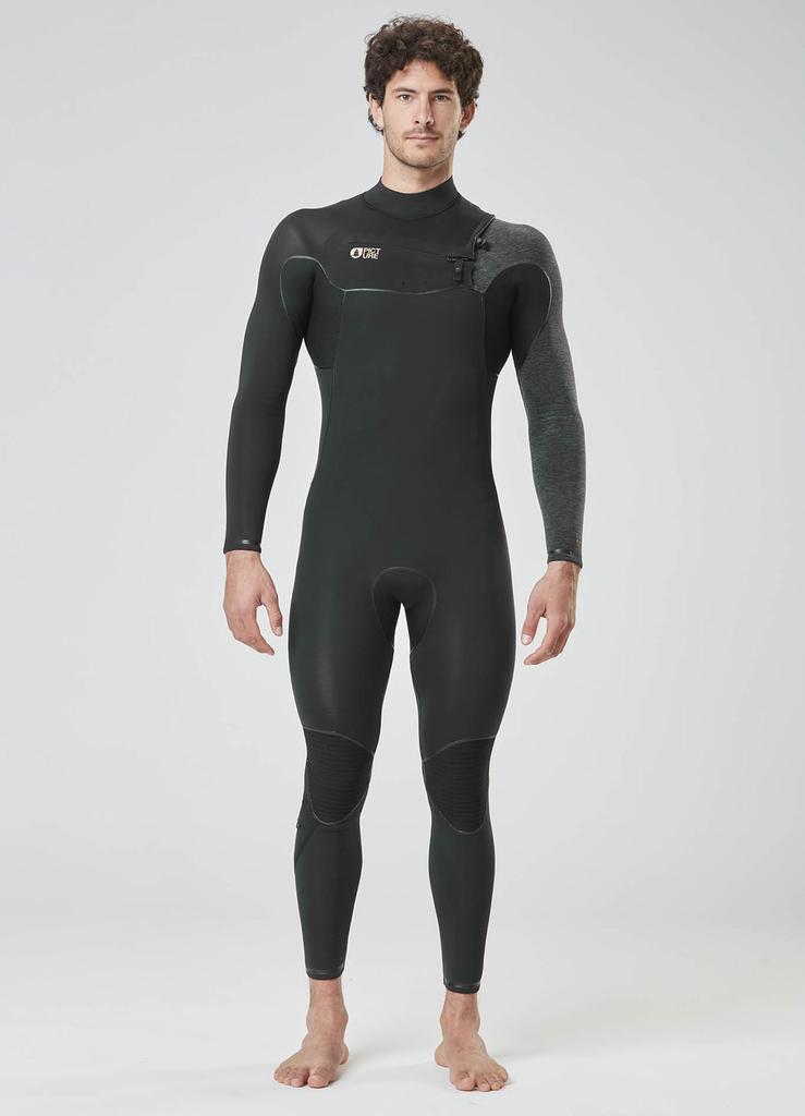 PICTURE ORGANIC CLOTHING Equation 4/3Mm Flexskin Front Zip Wetsuit (Black)