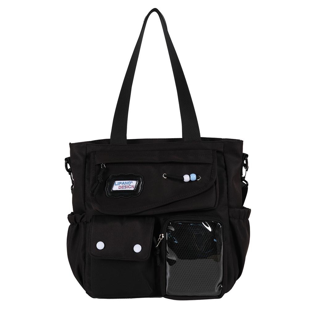 New Harajuku Cute Kawaii Ulzzang Ita Bag Women's Large Capacity Shoulder Bag Fashionable Versatile Lightweight Y2K Crossbody Bag