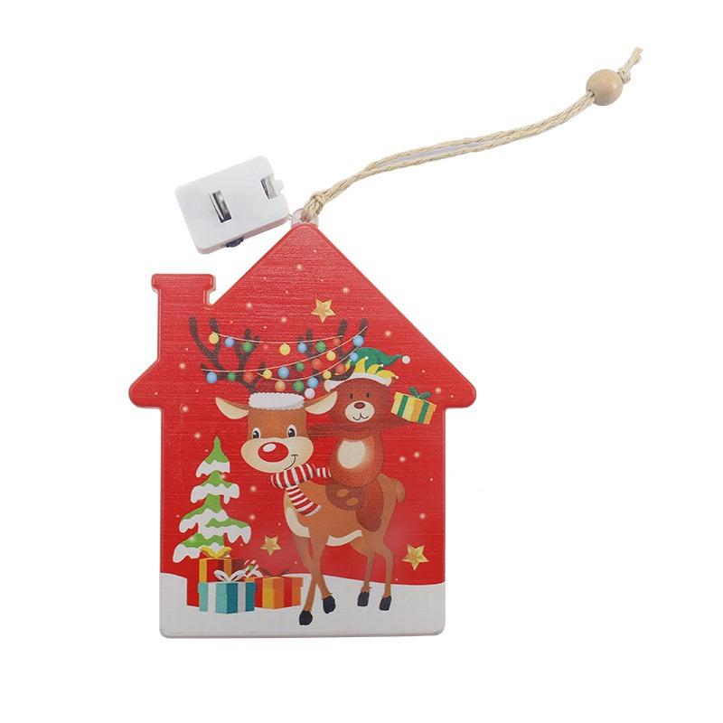 2021 Nouvelles Lumières de Rideau USB Rondes de Noël Lumières Guirlandes LED Décoration Père Noël pour Lumière de Fête Décoration de Noël Lampe Décor de Chambre