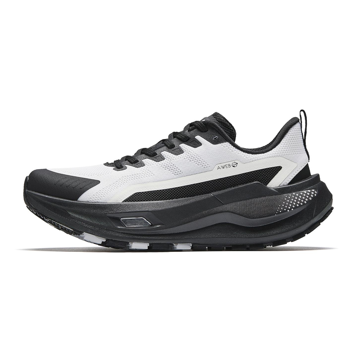 Anta Outdoor Trail Running Shoes Men Black Silver 912616669-5 41
