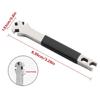 Portable Mountain Bike Spokes Wrench 3.3/3.4/3.5mm Spokes Nipples Remover Stainless Steels Bike Spokes Wrench Enduring