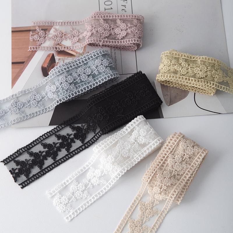 Tulle Fabrics For Hair Decoration Diy Accessories 4cm Wide Gift Wrapping Handicraft Doll Sewing Supplies Lace Ribbon 5meters New