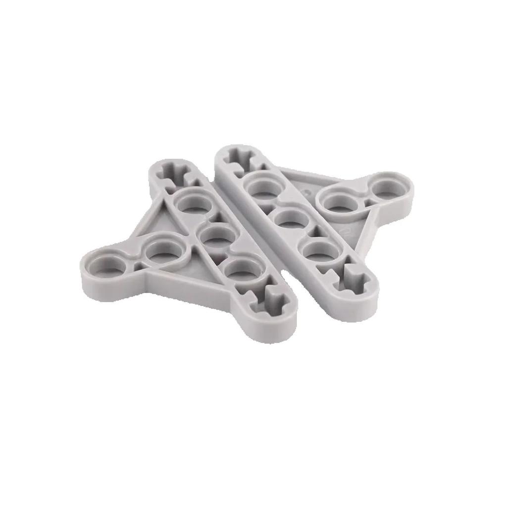 10 pcs 99773 2905 MOC High-tech Liftarm Triangle Thin Type II ideal for Building Blocks Parts Classic Kids DO-IT-YOURSELF Tech Toys