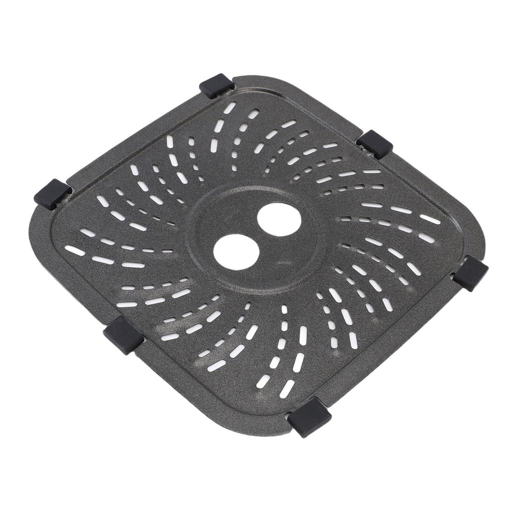 Grill Plate Replacement for PowerXL Series Fryer Stainless Steel Grille Pan Tray Rack Compatible with 6QT and 8QT Small