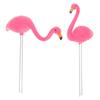 Flamingo Stake ABS Lawn Sculpture Decorative Figure for Garden Outdoor Backyard and Festive Home Decor