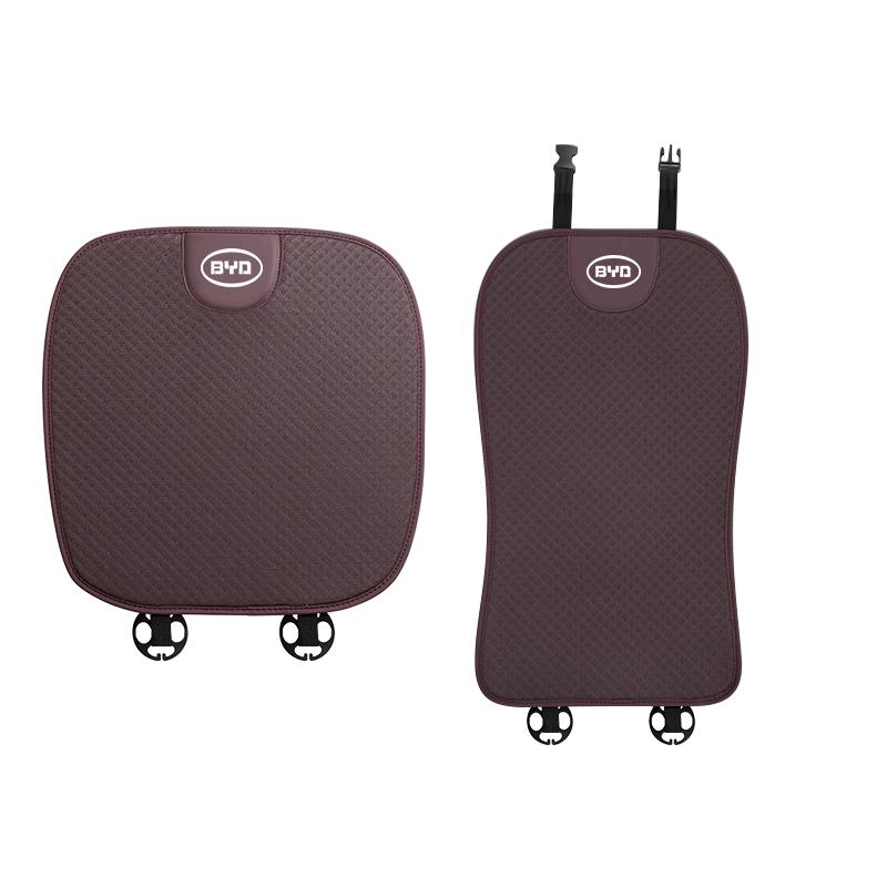 Car Seat Pad Backrest Mat Ice Silk Flax Seat Cushion Covers For BYD Tang F3 E6 Atto3 Yuan Plus Song Max F0 G3 I3 Ea1 Dmi 2din