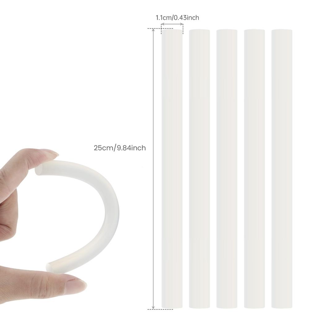 10pcs/30pcs Hot Melt Glue Sticks Dia 11mm Length 150mm / 250mm / 270mm for DIY Craft / Decoration / Repairing, Multipurpose Glue Sticks