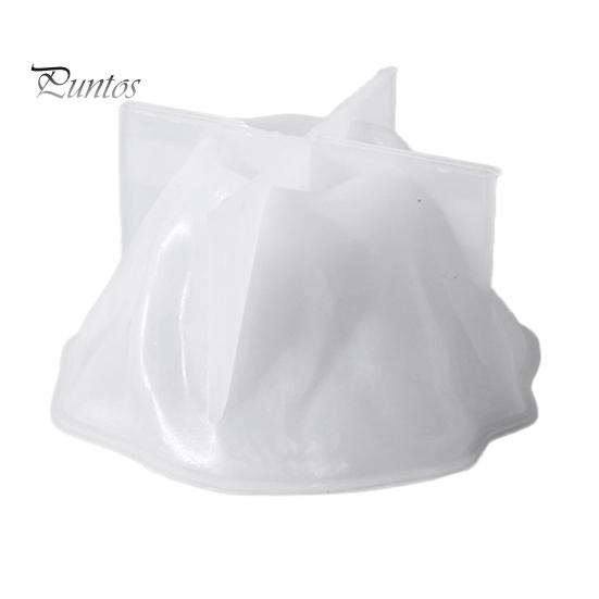 

Форма для изготовления свечей «Снежная гора» из силиконовой смолы, набор из антипригарного материала, подставка для свечей, подставка для вазы, домашний декор белый