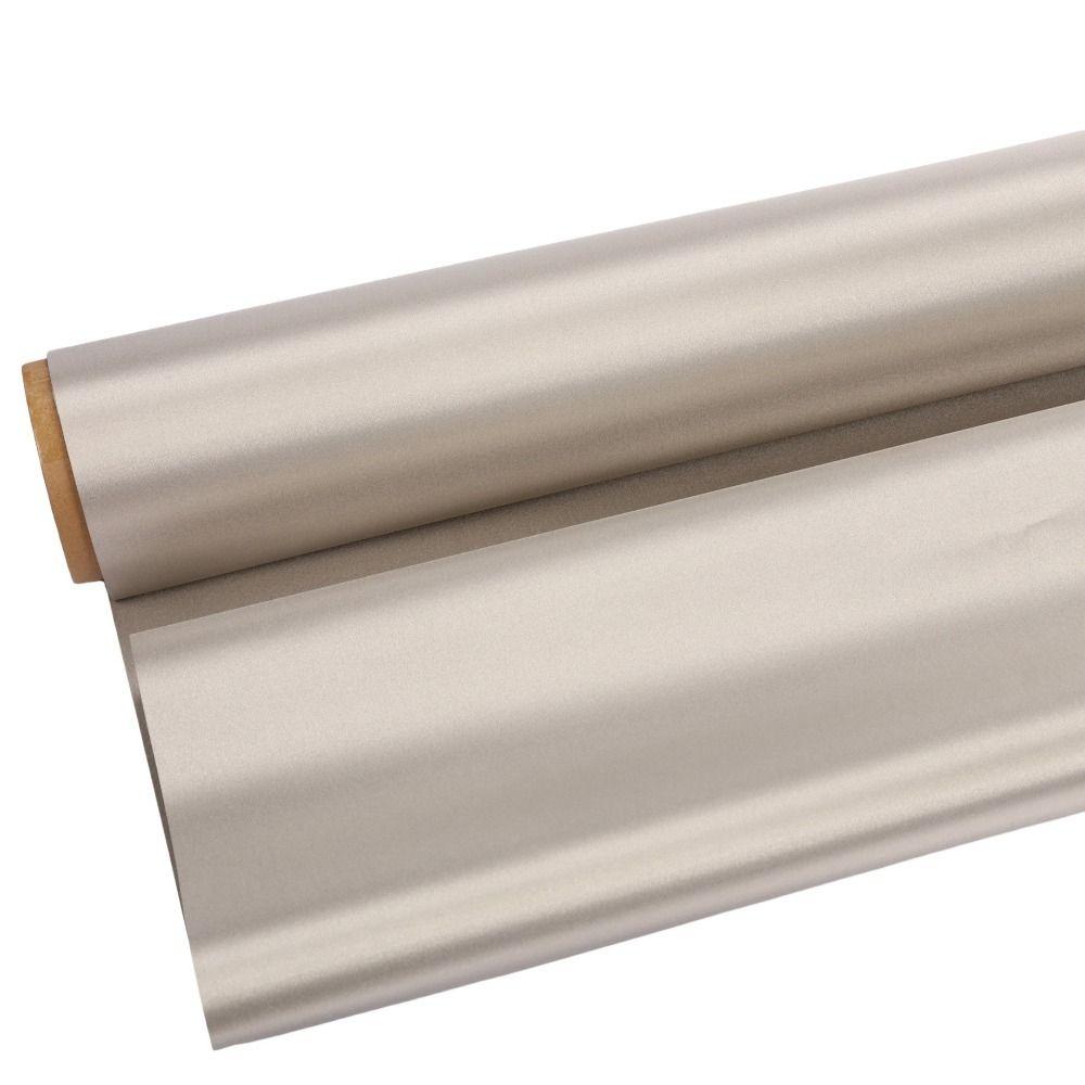 Conductive Nickel Copper Faraday Fabric Polyester Material Silver RFID Shielding Block WiFi/RF Anti-Radiation Cloth