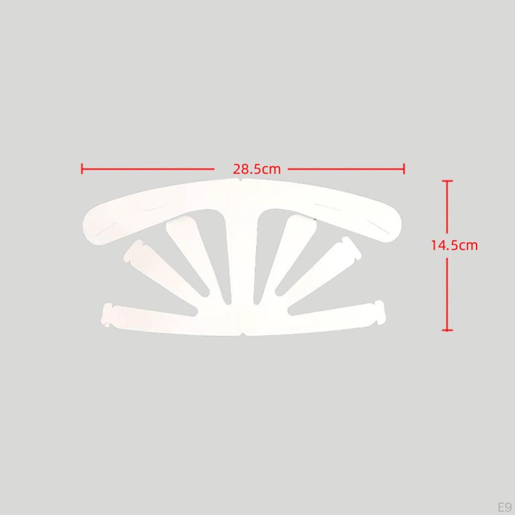 20 Pieces Hat Sweat Liners for Cap, Baseball Cap Liner, Absorbent Pad, Golf