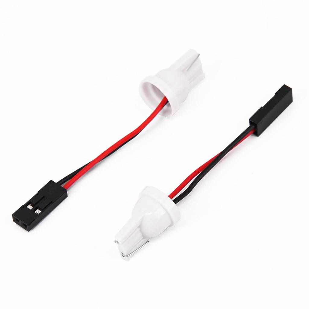 2pc 12V Car 48-LED Panel Light 7000K White Dome Map Interior Bulb Lamps