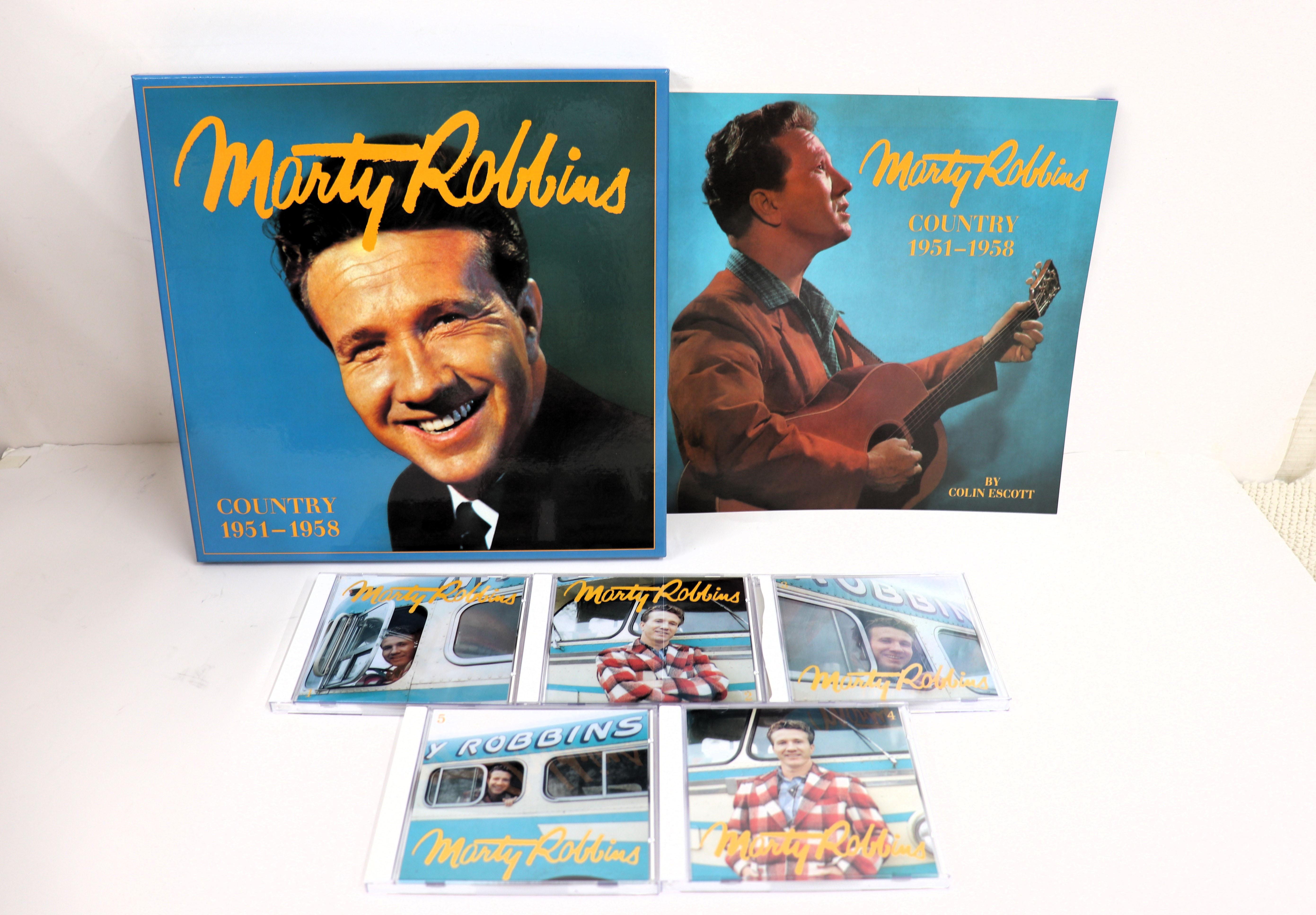 

CD MARTY ROBBINS Country 19511958 BCD15570EH BEAR FAMILY 1991 Germany Country Used