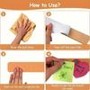 2/4/8pcs Long Cork Strips Self-Adhesive Cork Felt Announcement Strips for Bulletin Board Message Board Home School Office Decor