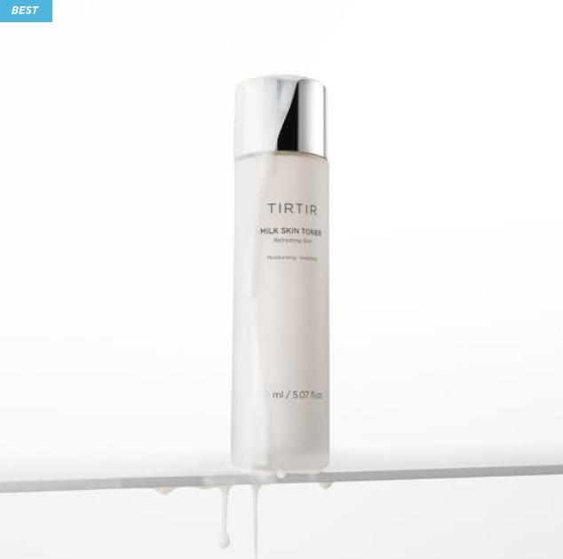 TIRTIR Milk Skin Toner 150ml / Feuchtigkeitsspendender & Beruhigender Gesichtstoner