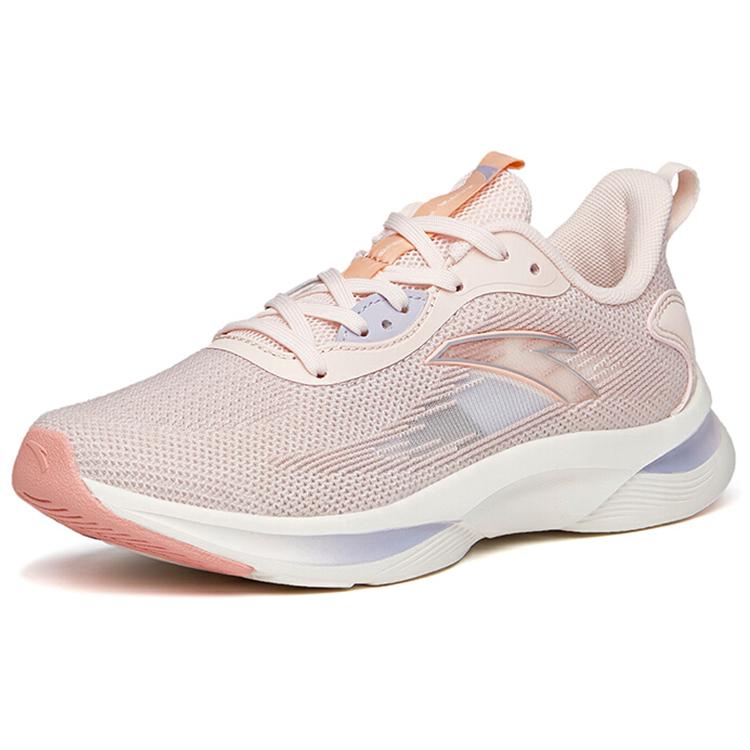 New Anta Running Collection Breathable Low Top Running Shoes Women's Pink 122125585S-3