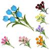 Twisting Stick Tulip Wool Flowers Never Wither Floral Arrangement Long-Lasting Keepsake Flower for Home Decor