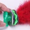 Volant Base Stable Anti-chute Inaltérable Résistant aux coups de pied Ne perd pas ses plumes Plumes colorées 20cm Volant chinois pour étudiant