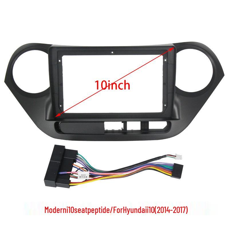 

Large Screen Android Navigator Frame & Wiring Set for 2014-2017 Hyundai I10 (LHD) As shown