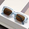 Men Vintage Rectangle Sunglasses Retro UV400 Luxury Brand Design Fashion Eyewear Women Goggles