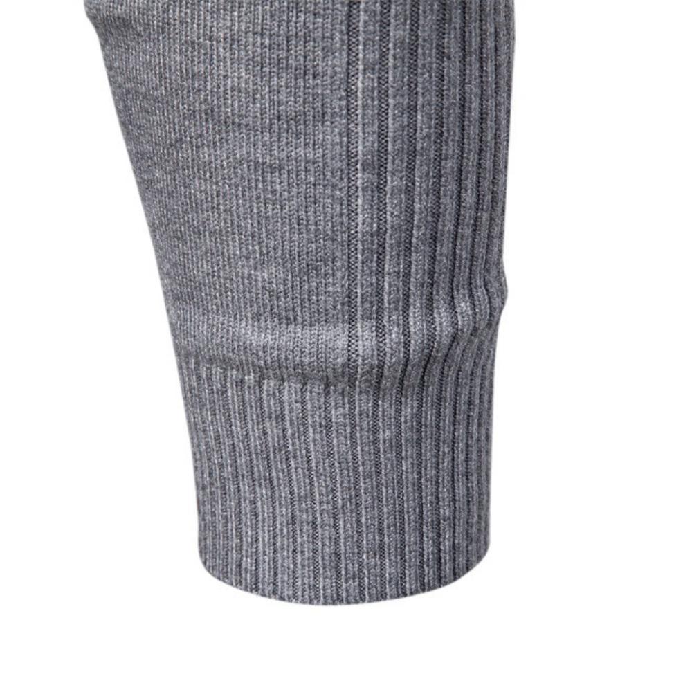 Autumn and Winter Thickened Sweaters, Men's Round-neck Slimming Sweaters, Men's Knitted Sweaters, Top for Casual Wear