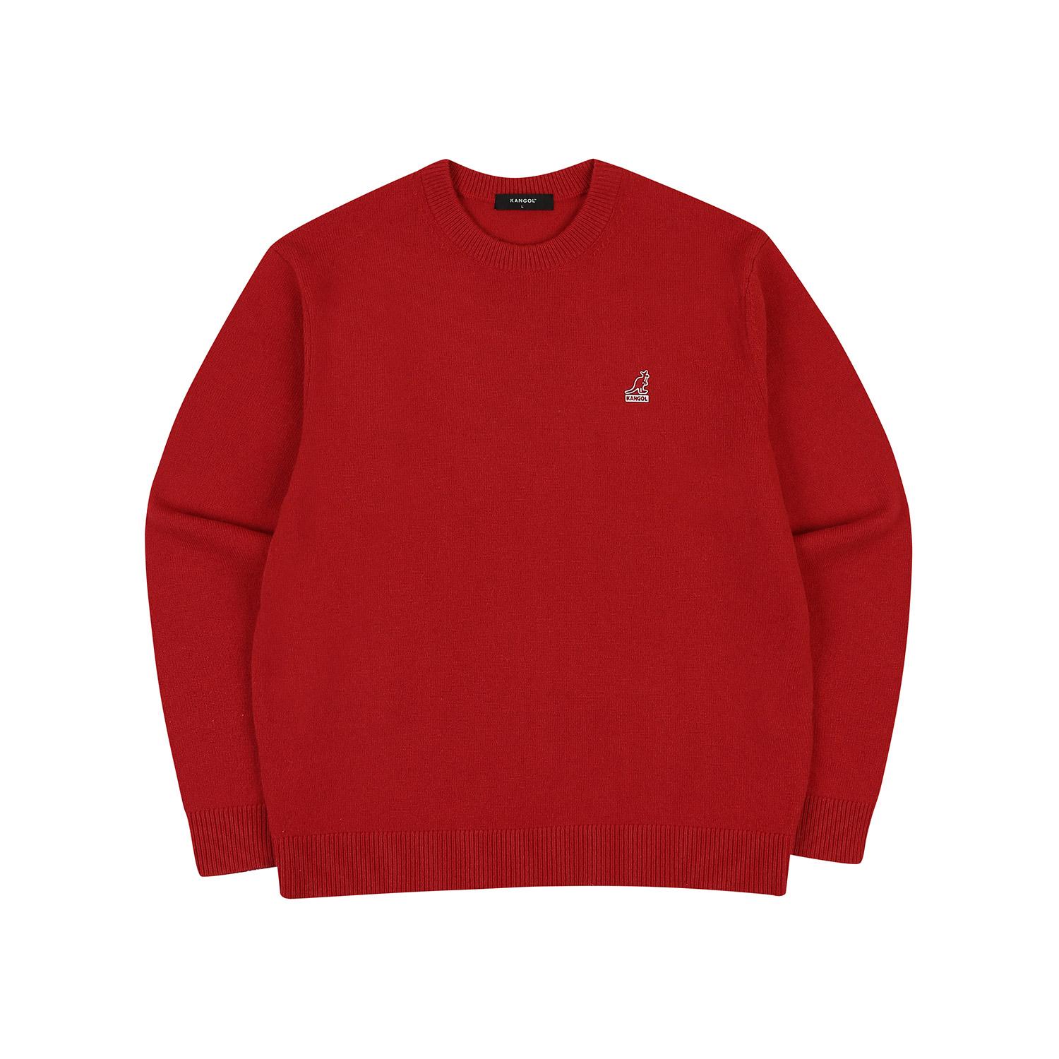 Kangol Club Knit Sweater 1862 Red Red/L