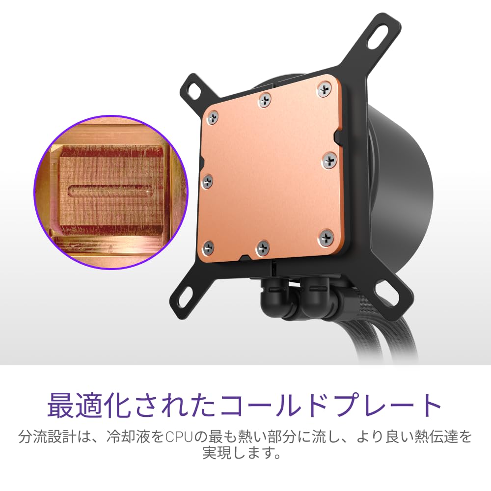 NZXT Kraken Plus 240 v2 Black Simple Liquid CPU Cooler, Black, RL-KN240-B2, FN2482