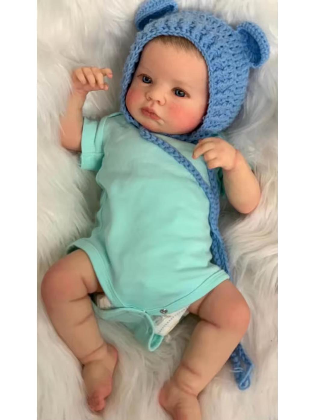 

Кукла LouLou Reborn - реалистичная виниловая кукла-младенец Vinyl Body Girl