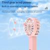 USB Rechargeable Mini Fan Portable Hand Fan Outdoor Air Cooler Table Fan Office Mute Charging Handheld Fan Ventilador