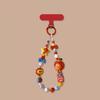 High-definition star pendant chain heavy industry pendant chain dopamine explosion mobile phone pendant beaded color bag ccd