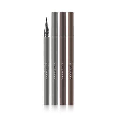 Wakemake Real Ash Brush Eyeliner, No. 01 Ash Black, 1 Piece