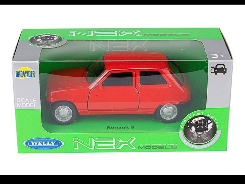 Modell 1:34, Renault 5, rot (A884REN5C)
