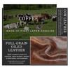 Full Grain Color Changing Head Layer Cowhide RFID Anti-theft Brush Men's Wallet Buckle Three Fold Leather