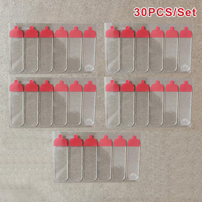 

30 шт./60 шт./120 шт. Двусторонняя клейкая лента Прозрачная Экстра прочная Липкая полоска Для фотографий Декор Поделки Съемные наклейки 5sheets 30pcs