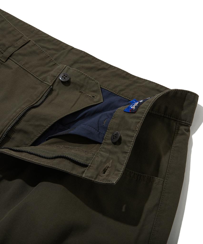 PENFIELD Barrel Cotton Pants Olive_Fs1Wp02U