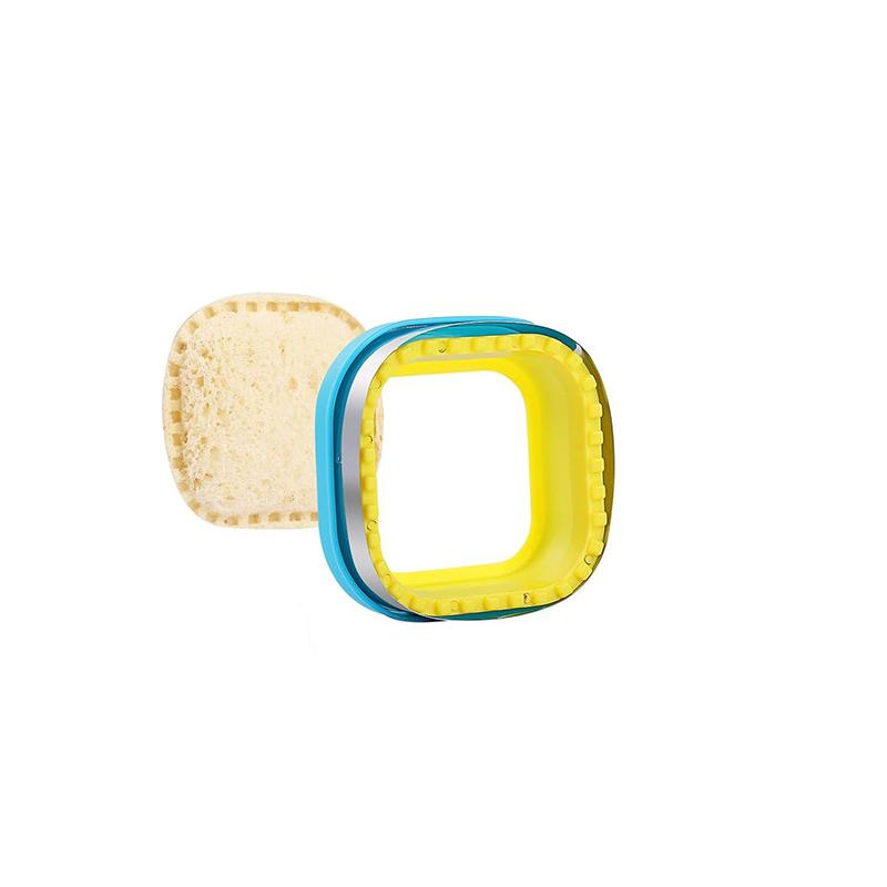 1 Pc Sandwich Cutter and Sealer Uncrustable Sandwich Maker for Uncrustables Peanut Butter and Jelly Sandwich Cookie Cutter Mold