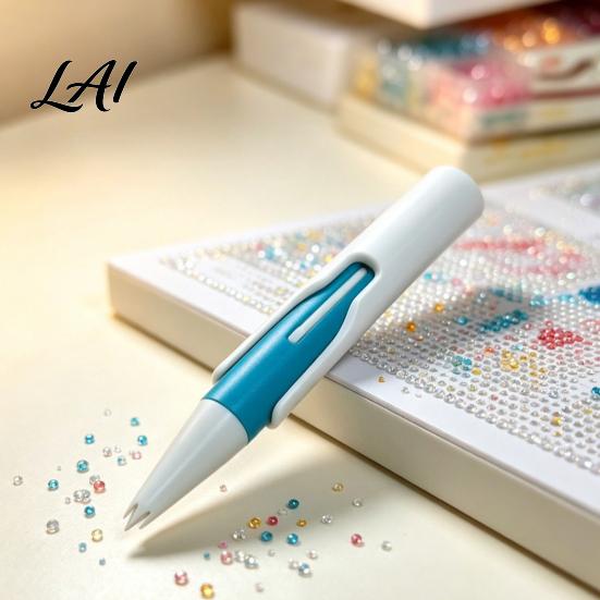 Reloadable Bead Applicator Automatic Rhinestone Art Dispenser Painting Tool Portable Wax-free Drill Pen for 2.8mm Round Drills Dispenser