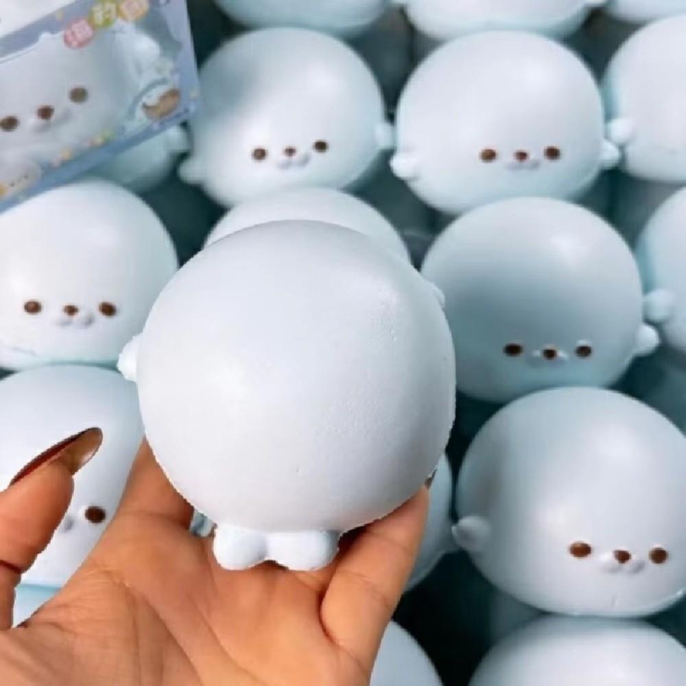 Slow Rising Seal Squeeze Toys Slow Rebound Seal Fidget Toy Seal Squishy Toy Sensory Play
