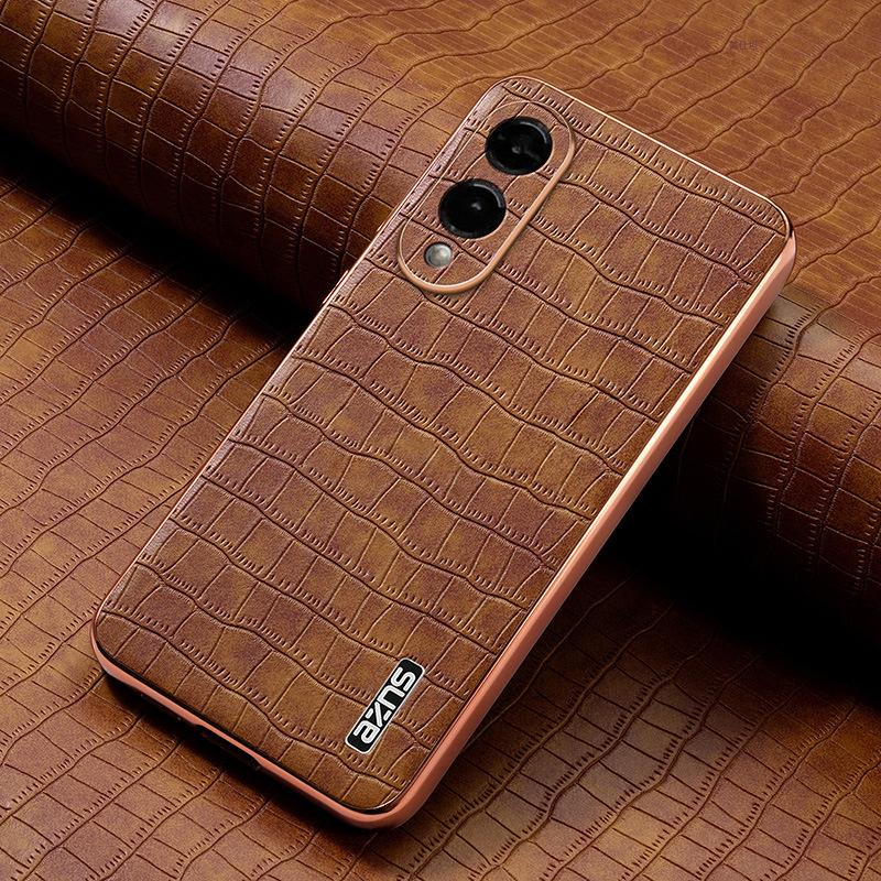 Funda para Teléfono Móvil Samsung S25ultra Patrón de Cocodrilo Samsungs2422 Cobertura Completa Anticaída 23fe
