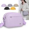 Women's Shoulder Bag Solid Color Outdoor Crossbody Bag Multi-Compartment Mother Bag