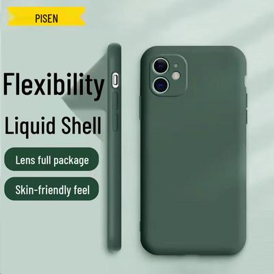 Pisen Liquid Silicone Full-Wrap Phone Case for iPhone 11 Series