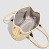 2025 Autumn New Niche Simple Casual Commuter Handheld Bucket Bag Korean Style Design Solid Color Crossbody Bag for Women