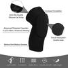 1 Paar Basketball Knieschoner Bein Kompressionsmanschette Wabenförmiger Schaum Kniebandage Kollisionsschutz Knieschützer Fitness Volleyball Unterstützung